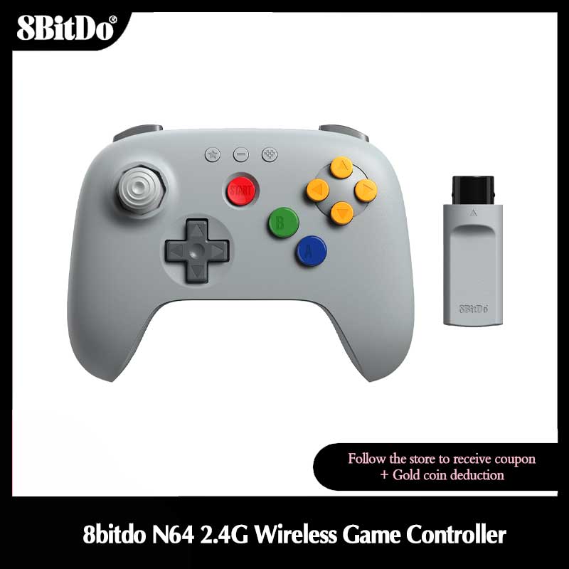 Board Game Android - Controlador de juegos inalámbrico 8BitDo N64