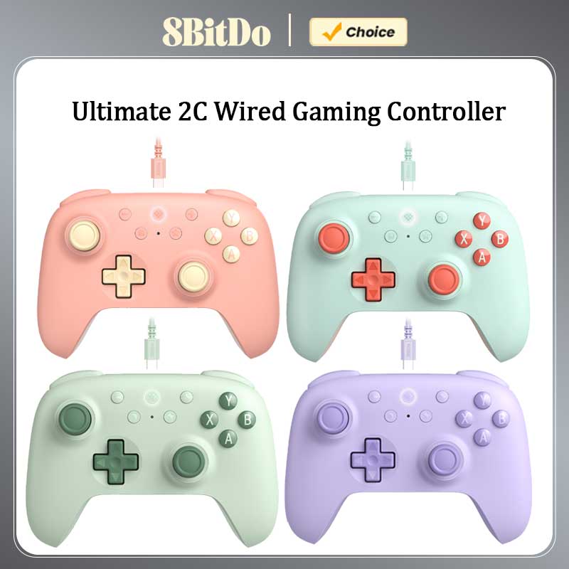 Board Game Android - 8bitdo-controlador de juego con cable 2C,