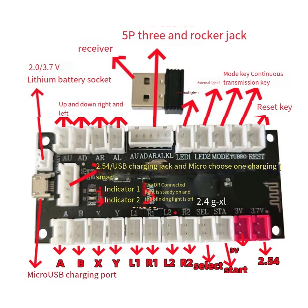 L77A 2.4G Kit de piezas DIY pa - Board Game Android reseña y precio