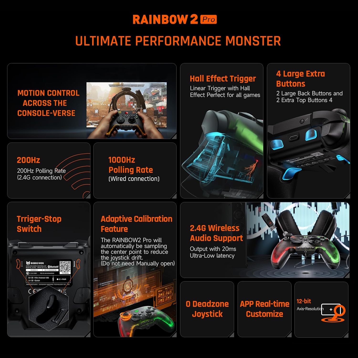 BIGBIG WON Rainbow 2 Pro contr - Board Game Android reseña y precio